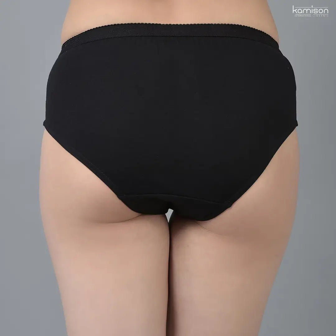 Ladies Underwear : 100% Cotton Panties for Women's or Girls (Pack of 3)