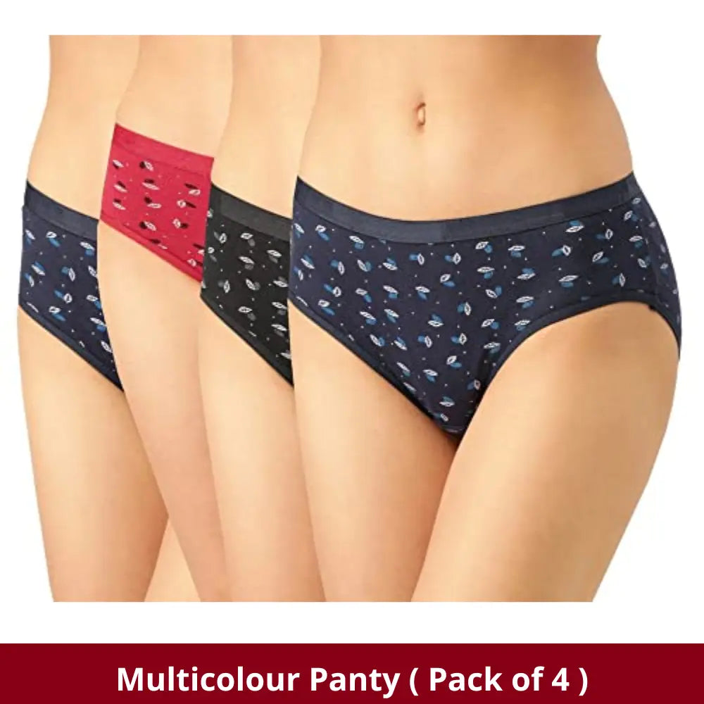 Panties for women Hipster Womens Underwear (pack of 4) –