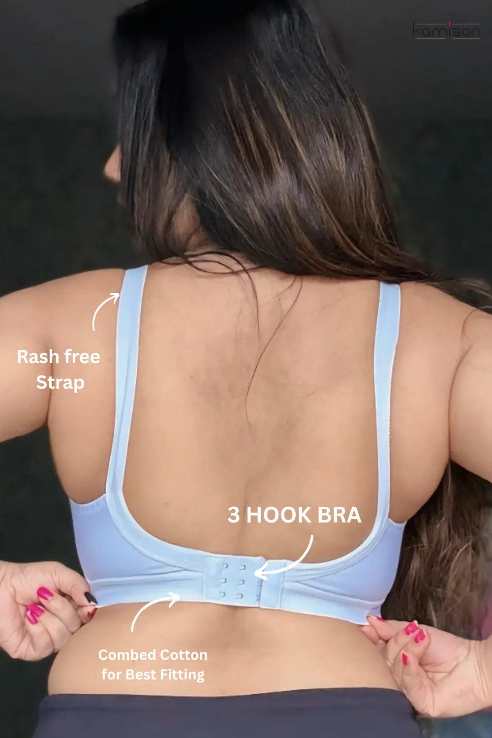 Full Coverage Bestseller Minimizer M Frame Single Layer Bra ( Pack of 3 )