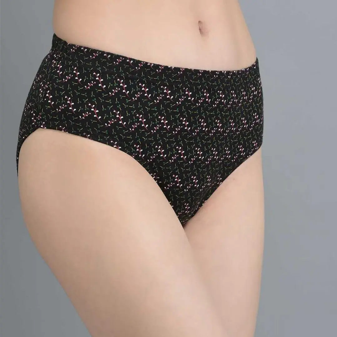 Pack of 6 Multicolor Hipster Panties for women for everyday