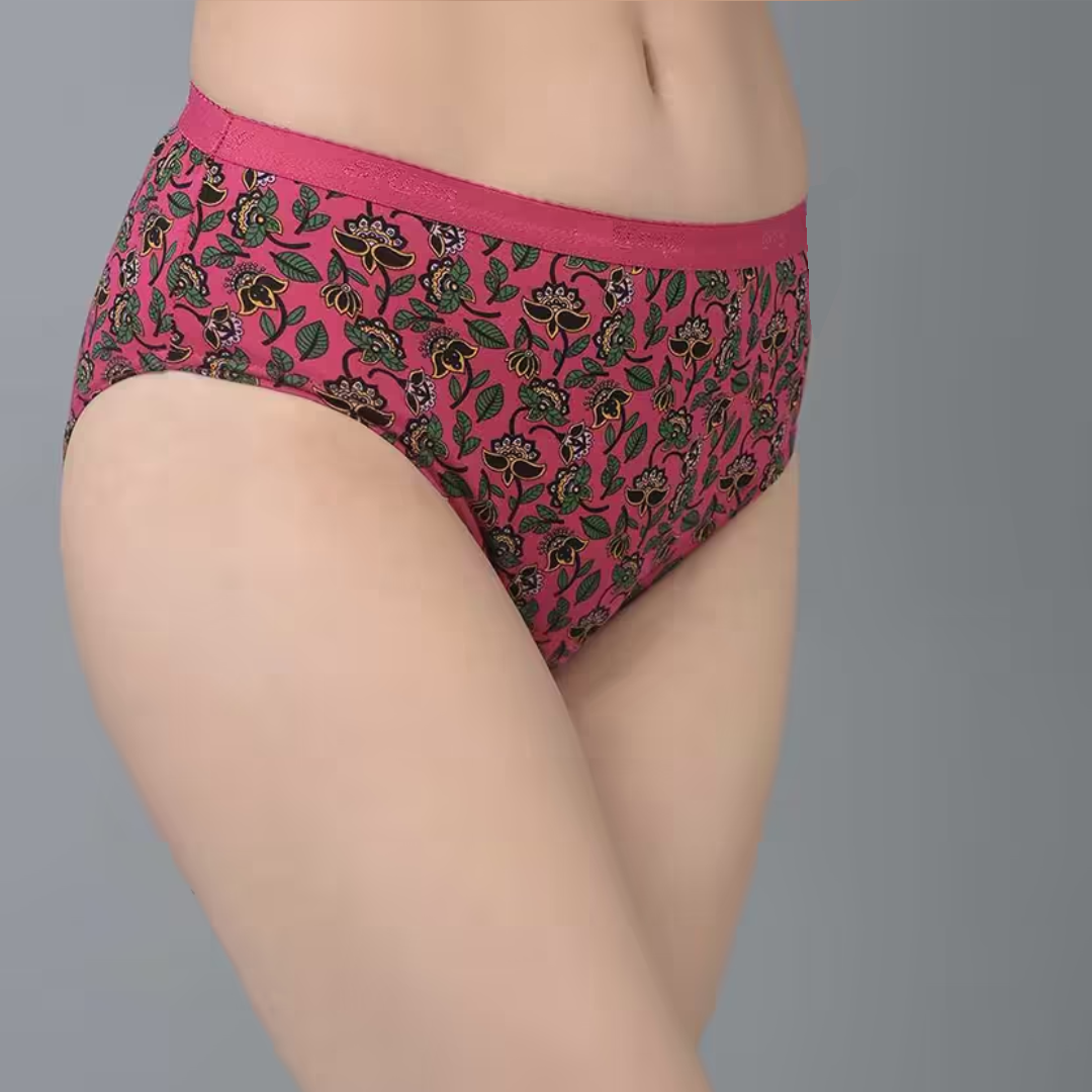 Kamison Top Elastic panty with Antimicrobial & Stain Release Technology ( Pack of 6)