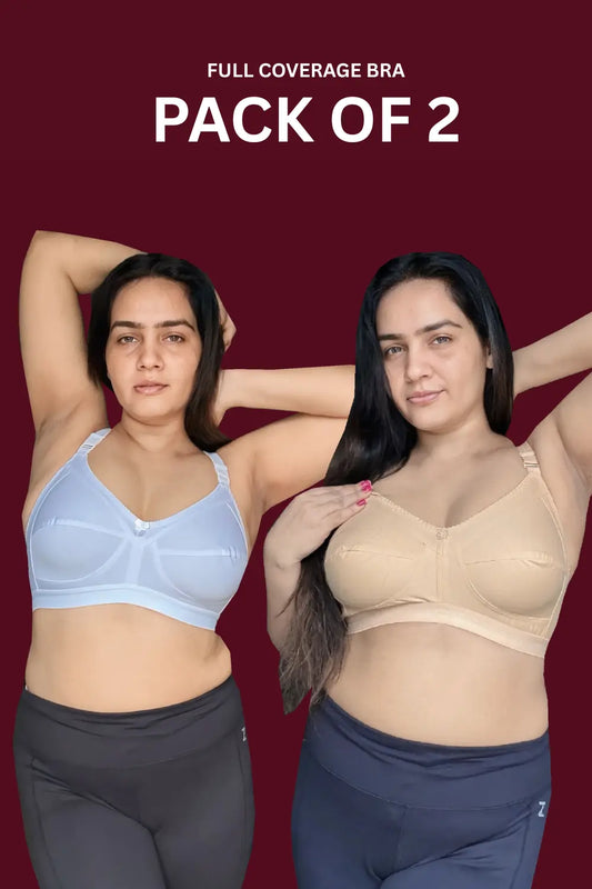 Full Coverage Bestseller Minimizer Bra (Pack of 2)