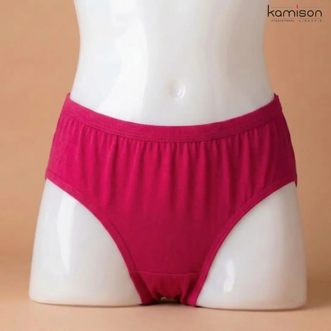Pack of 6 Stretchable Cotton Hipster Panties for Women - Color May Vary ( Pack of 6 )