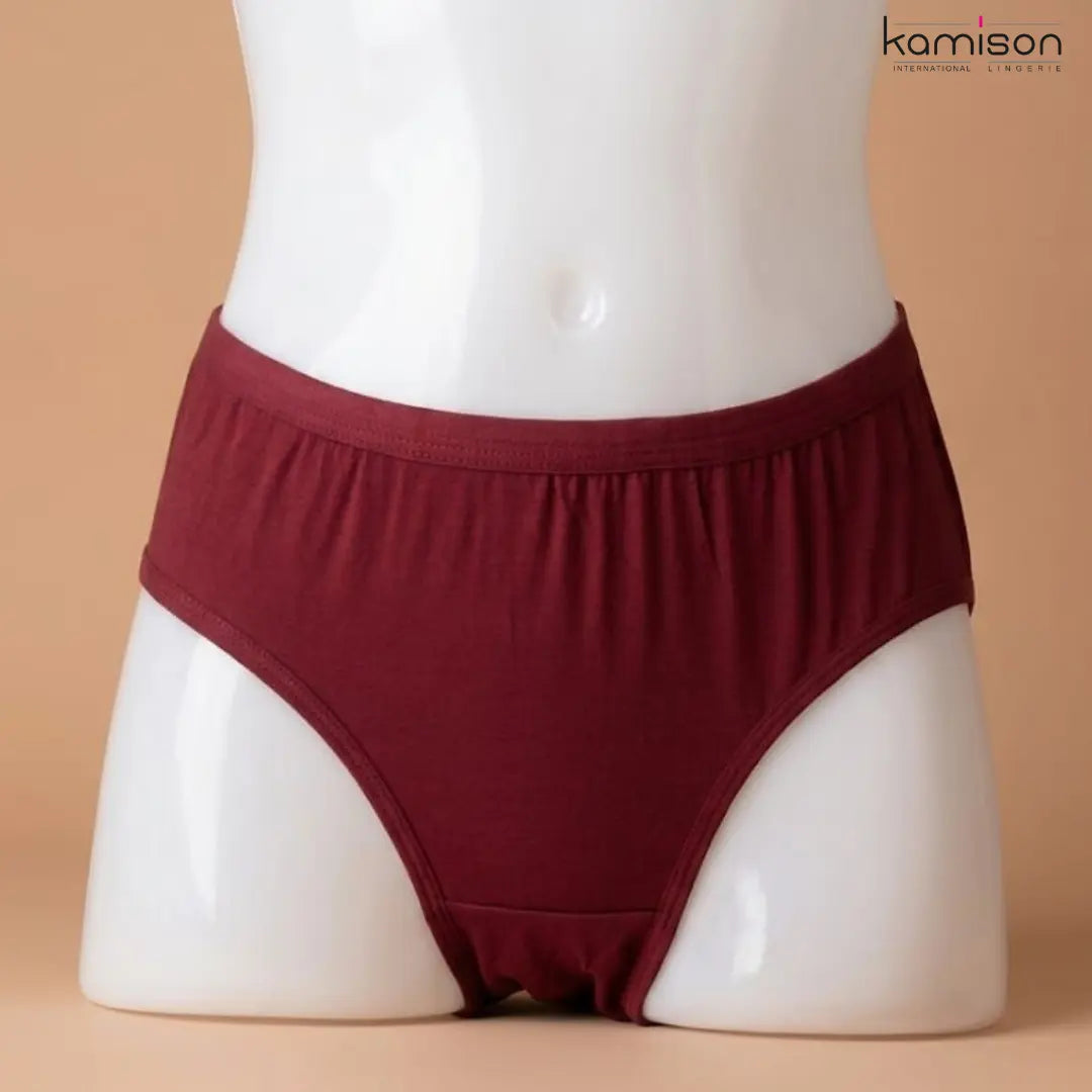 Pack of 6 Stretchable Cotton Hipster Panties for Women - Color May Vary ( Pack of 6 )