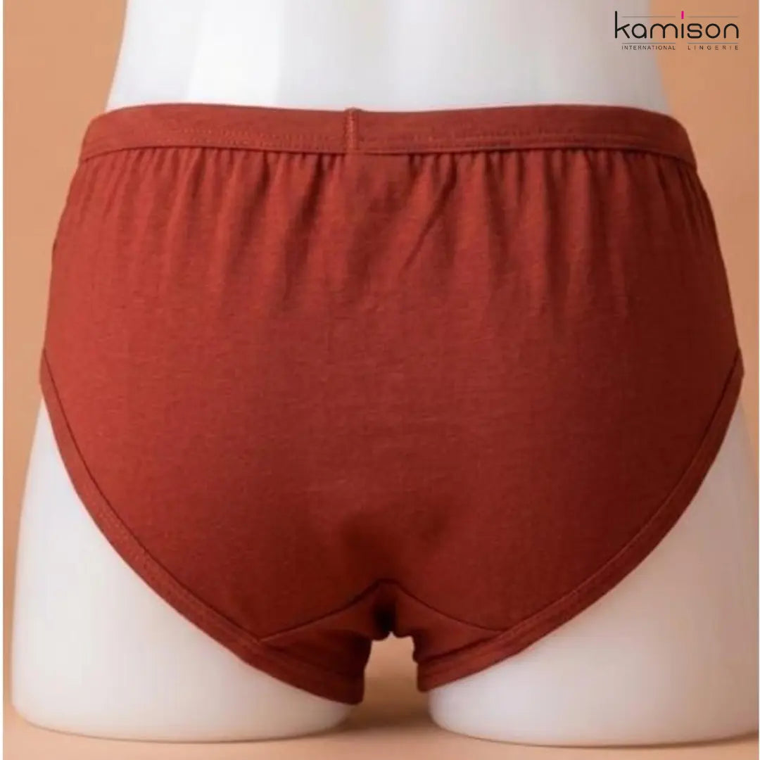 Ladies Underwear :100% Cotton Panties for Women's or Girls (Pack of 6 )