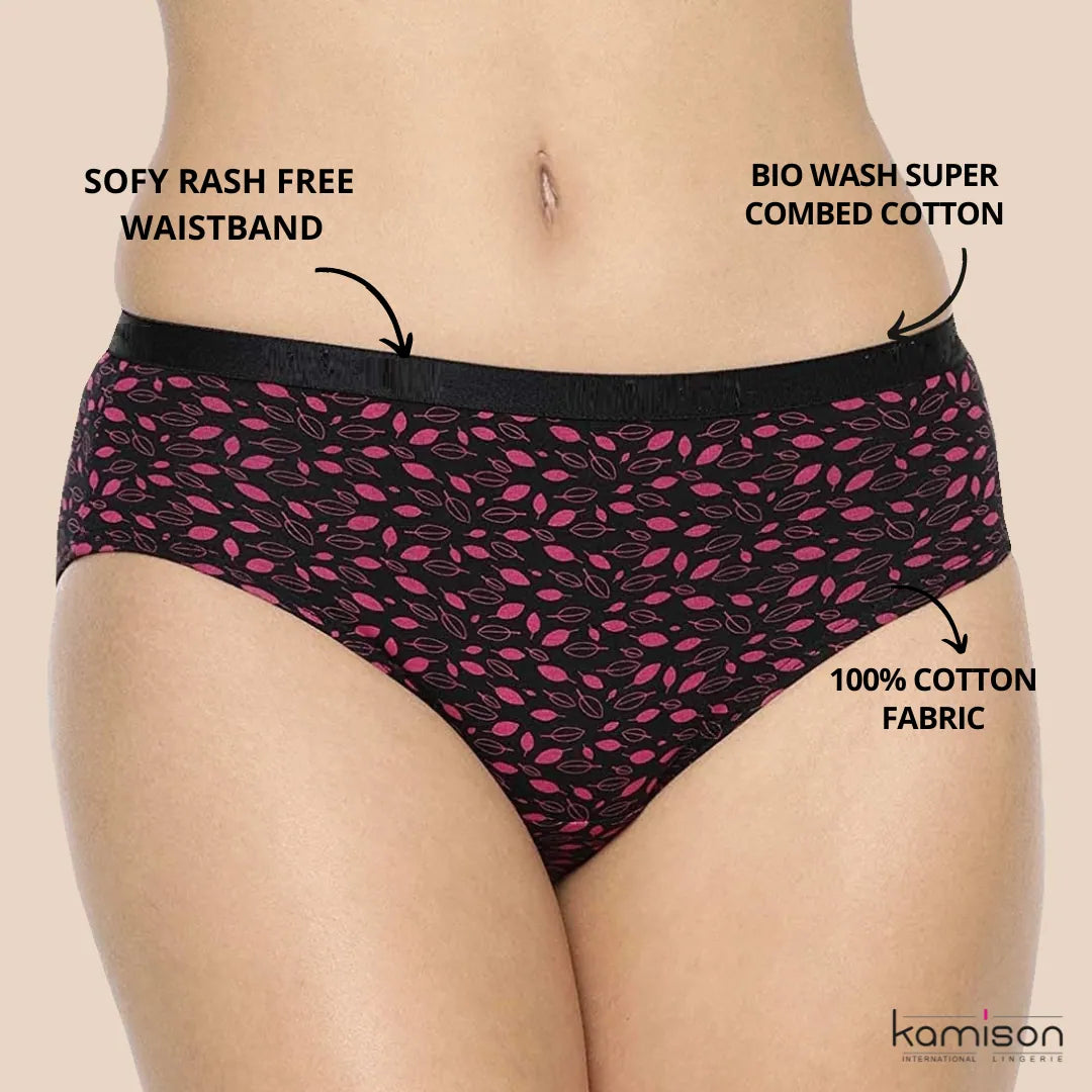 Women's Panties Cotton Underwear for women (Pack of 4) –
