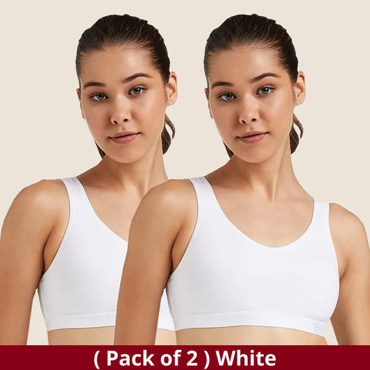 Lightly Padded Polyamide Cotton T-Shirt Bra for Women - Padded