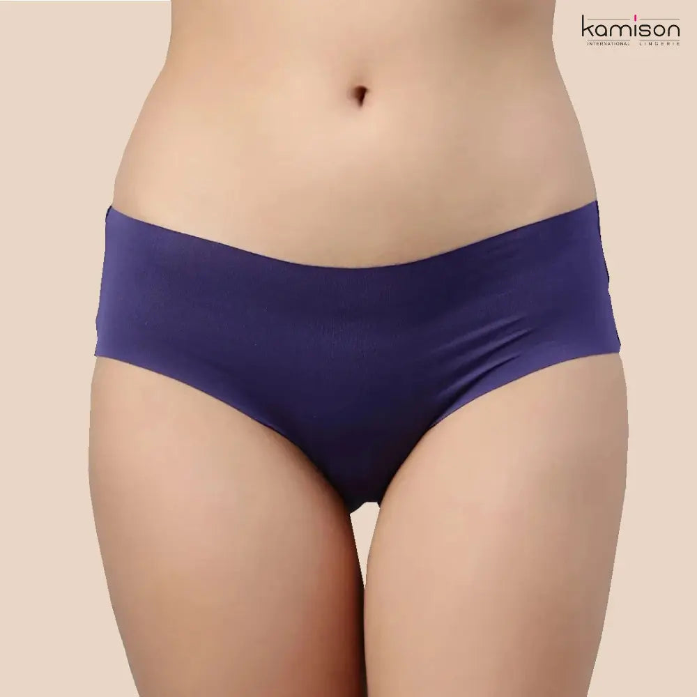 Seamless Panty Cotton No Panty Lines Bikini Brief Combo (Pack of 4